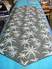 surfboard repair polyester remake palm tree fabric mabo 1